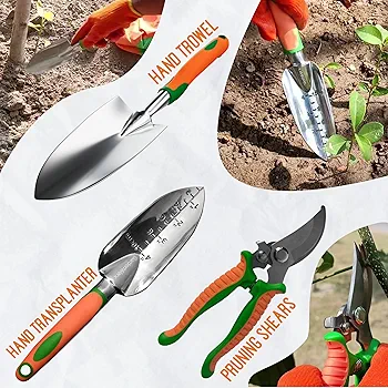 Gardening Tool Kit 10Pcs Set Stainless Steel - Image 5