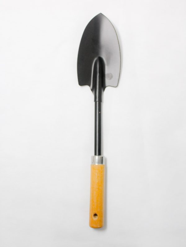Shovel Long Metal And Wooden Handle
