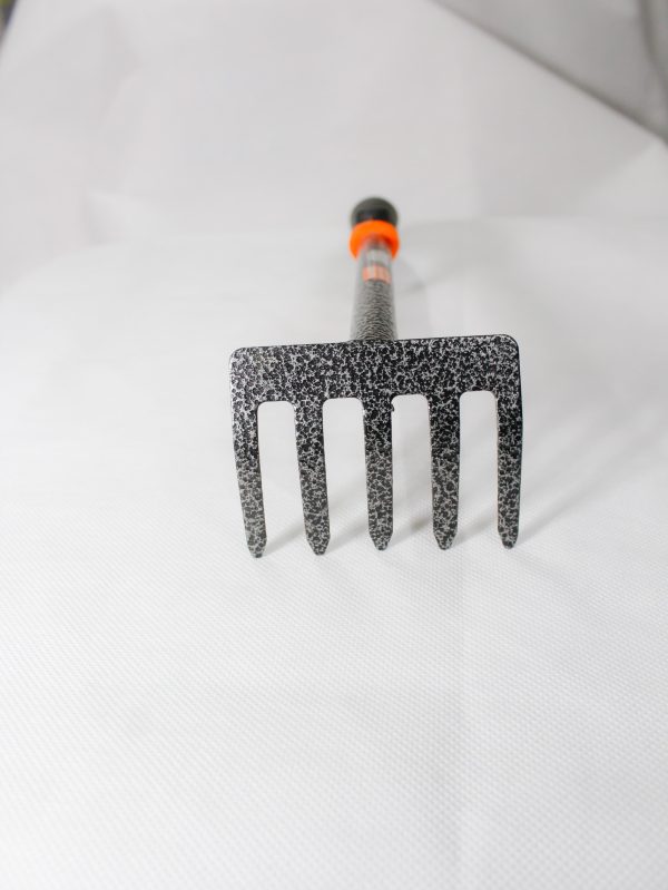 Garden Rake Carbon Steel And TPR Grip