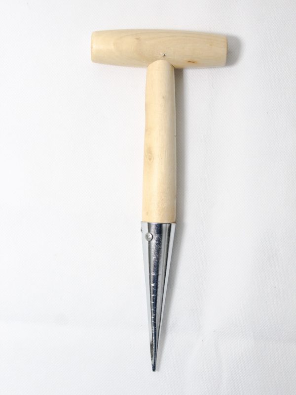 Dibber Stainless Steel And Wooden Handle