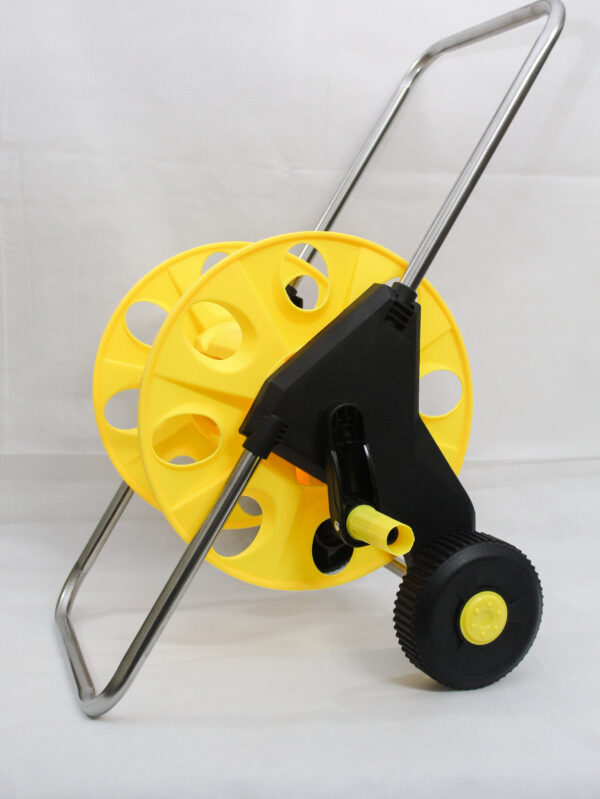 Portable Garden Hose Reel Cart With Handle