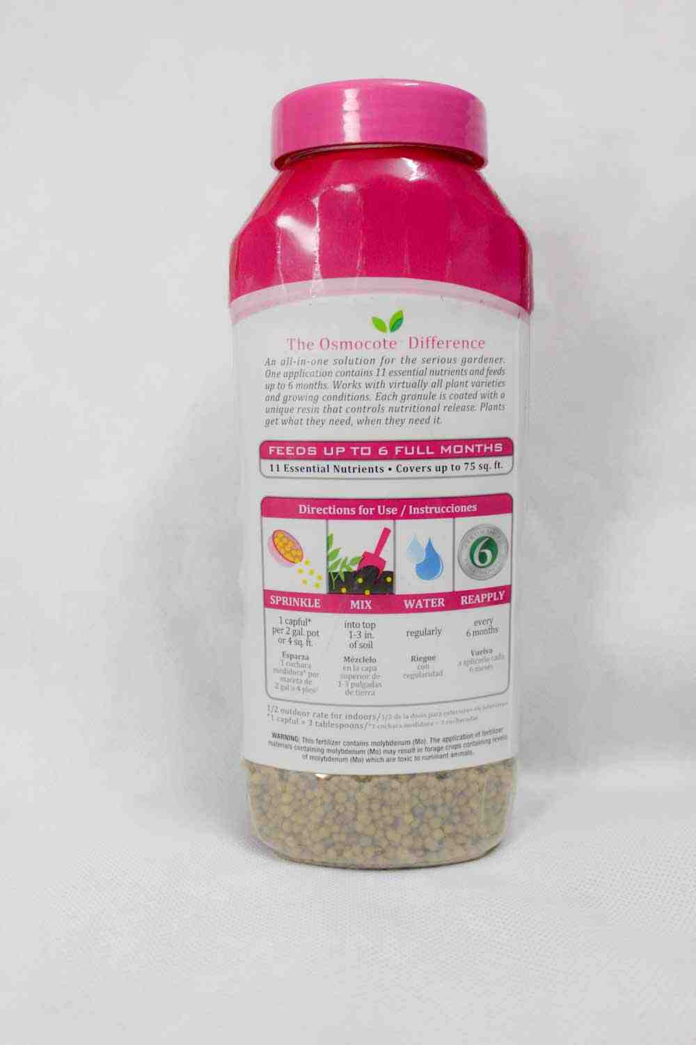 Osmocote Plus 907Gram Jar Npk Ratio 15-9-12 - Image 4