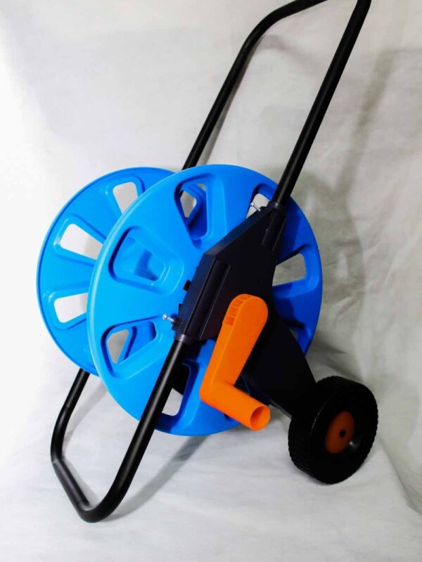Portable Garden Hose Reel Cart With Handle