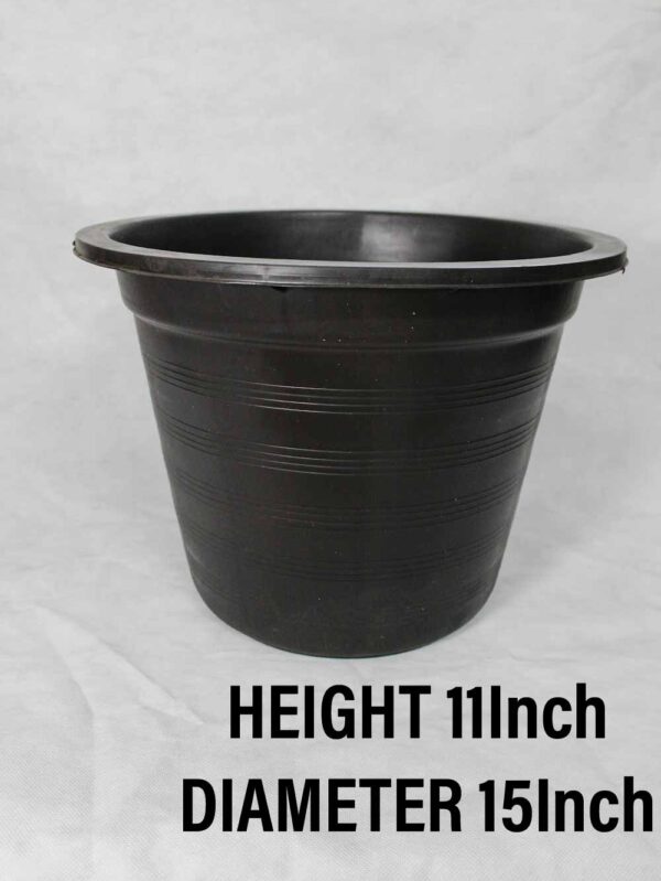 Plastic Pot Height 11Inch Diameter 15Inch